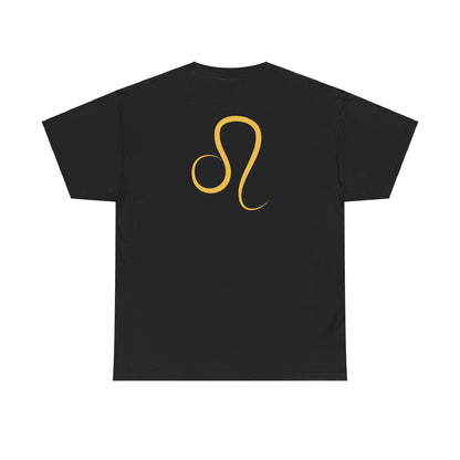 Leo Zodiac Black T-Shirt