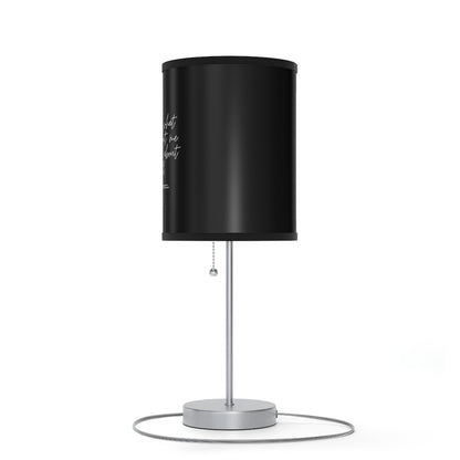 Luxurious Coco Chanel Inspired Lamp - Perfect Gift for Fashion Lovers - I Dont Care What You Think About Me, I Dont Think About You At All