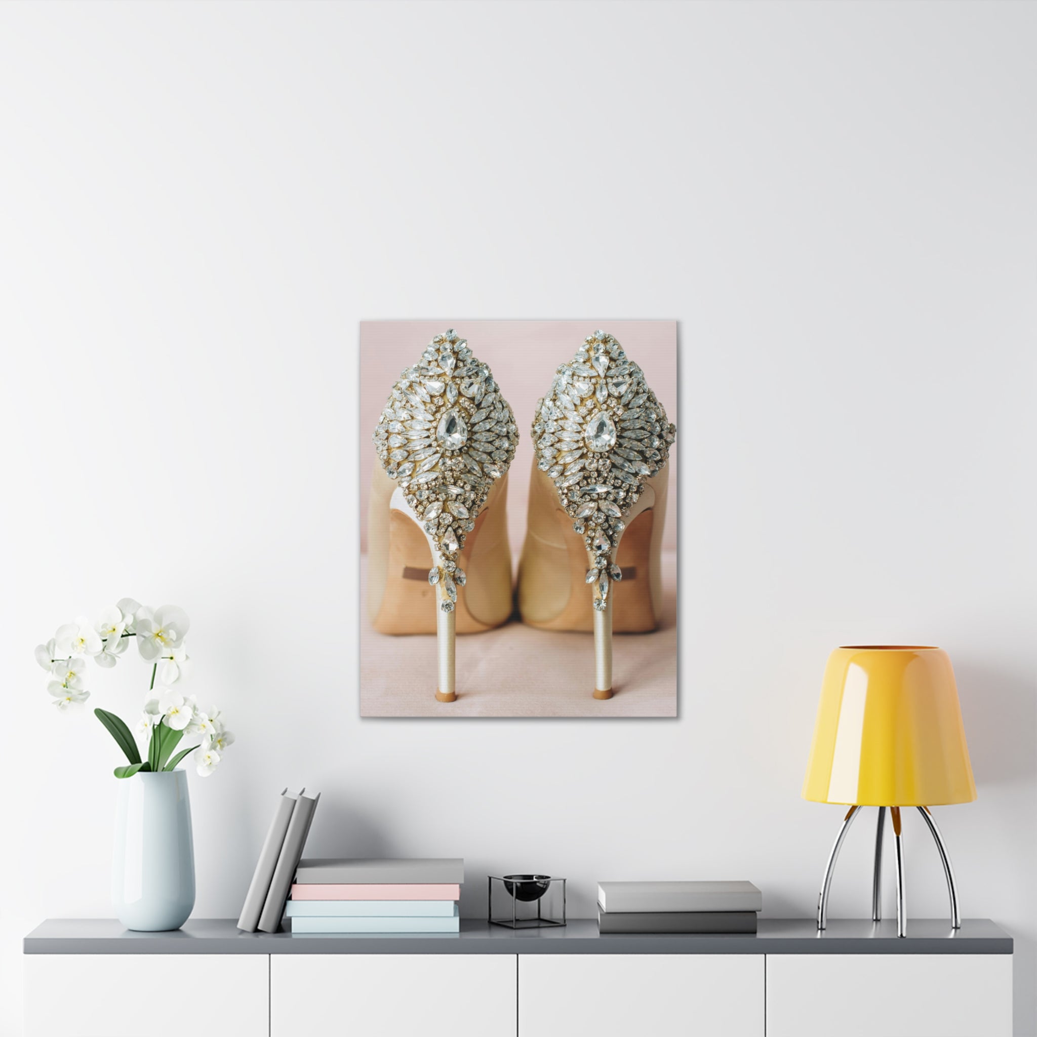 Elegant High Heel Canvas Art