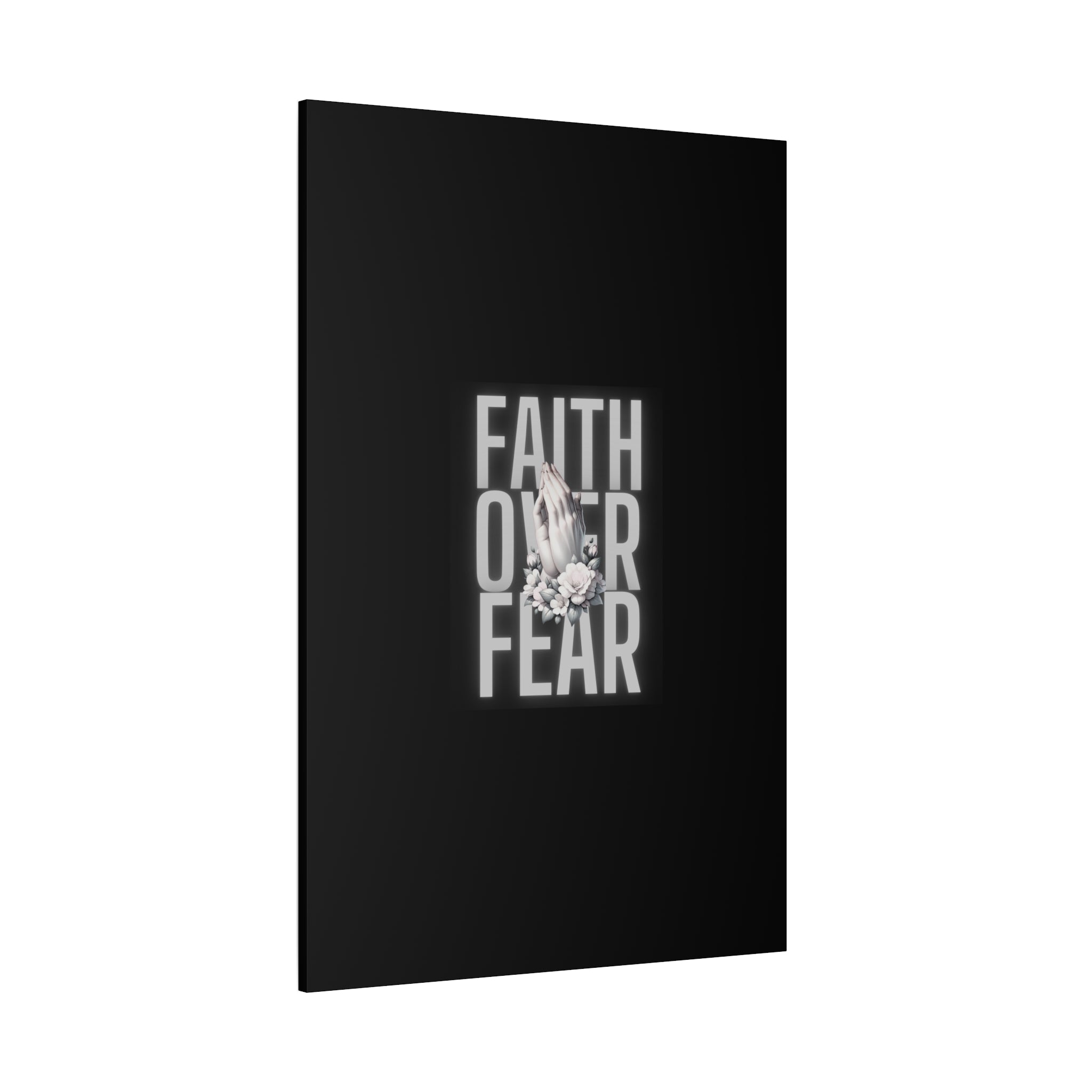 Faith over Fear Matte Canvas 1.25 in