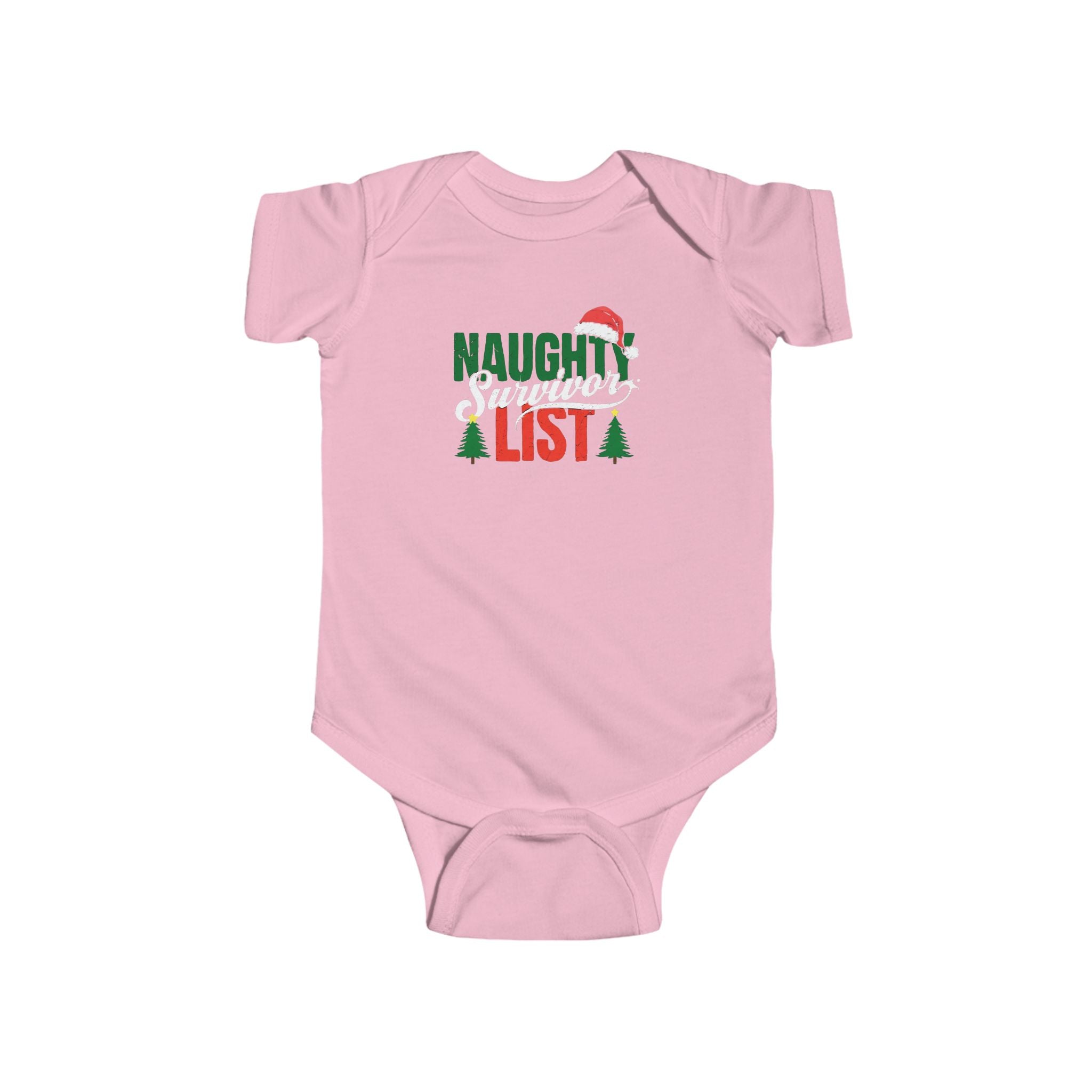 Naughty List Survivor Infant Onesie Bodysuit