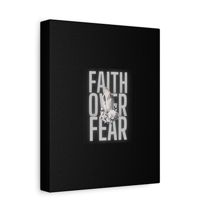 Faith over Fear Matte Canvas 1.25 in