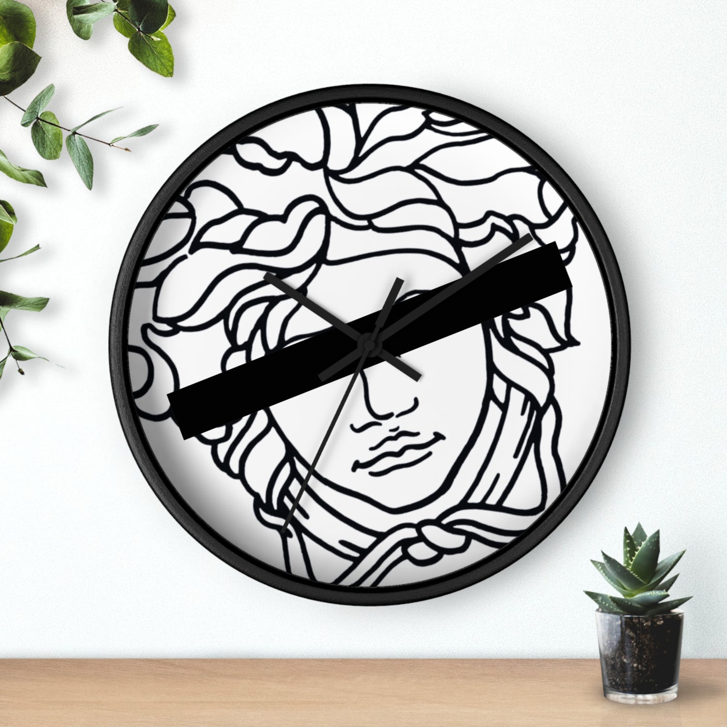 Medusa Head Luxury Wall Clock