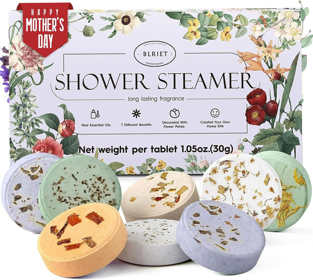 Shower Steamers 8 Pack – Aromatherapy Gifts for Women &amp; Men