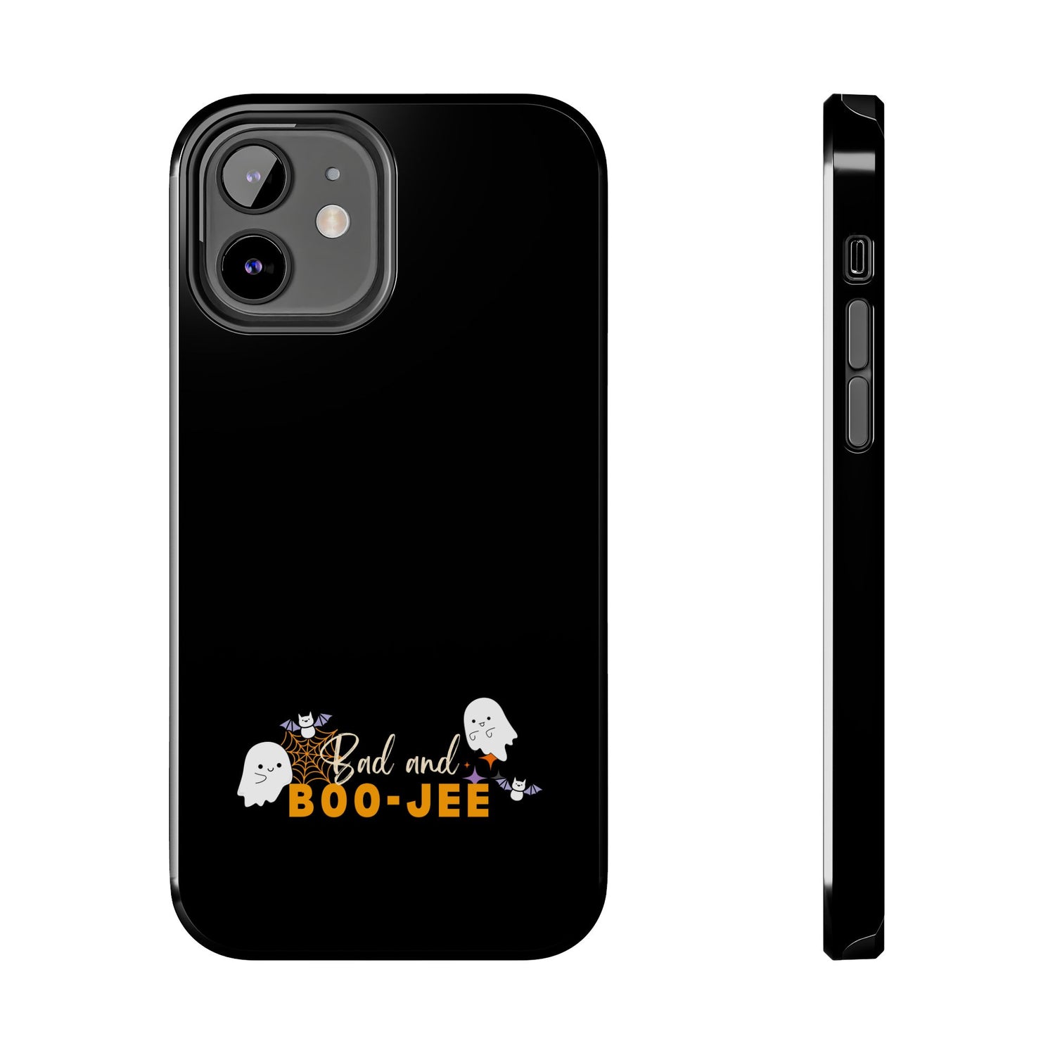 Bad and Boo jee Halloween Phone Case | Trendy &amp; Protective Case for Spooky Season Lovers