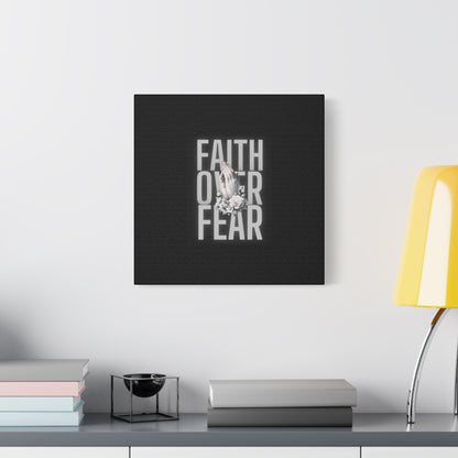 Faith over Fear Matte Canvas 1.25 in