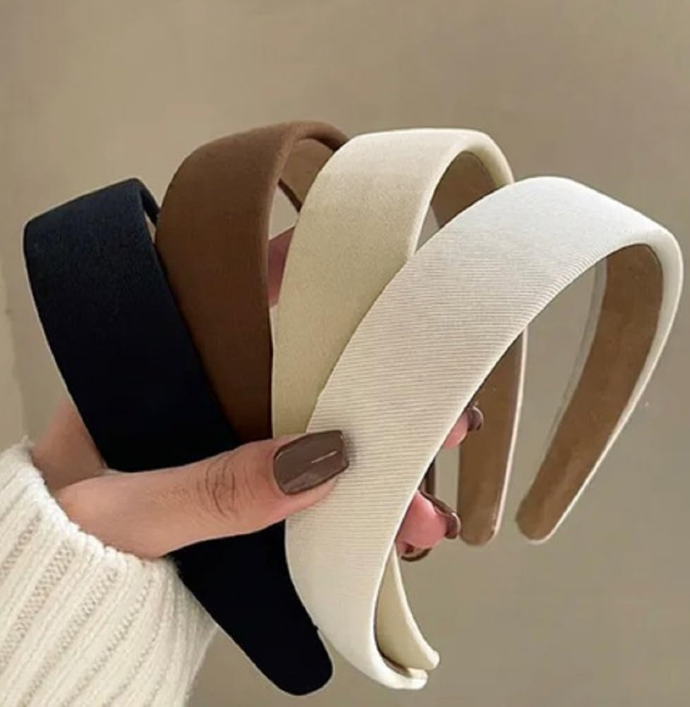 4PCS Non-Slip Trendy Headbands for Women