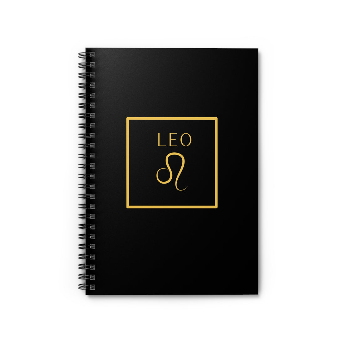 Leo Zodiac Spiral Notebook