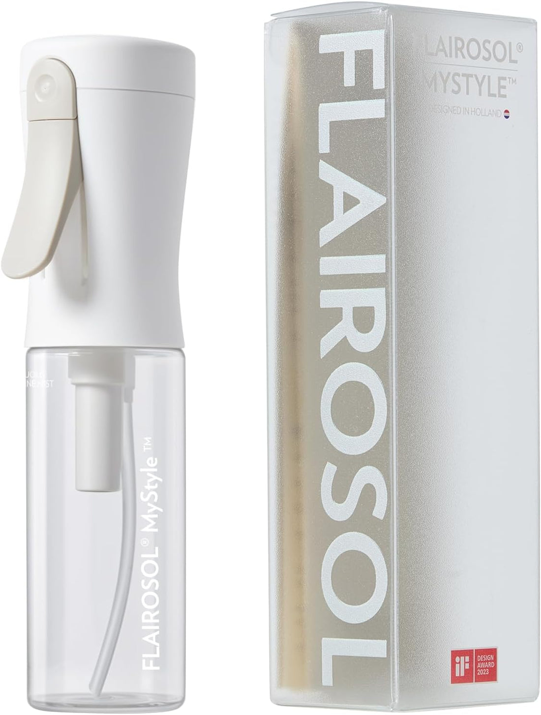 Mystyle  Spray Bottle – 3.04oz White, Travel Size