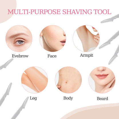 40Pcs Eyebrow Razors – Facial Hair Remover Kit