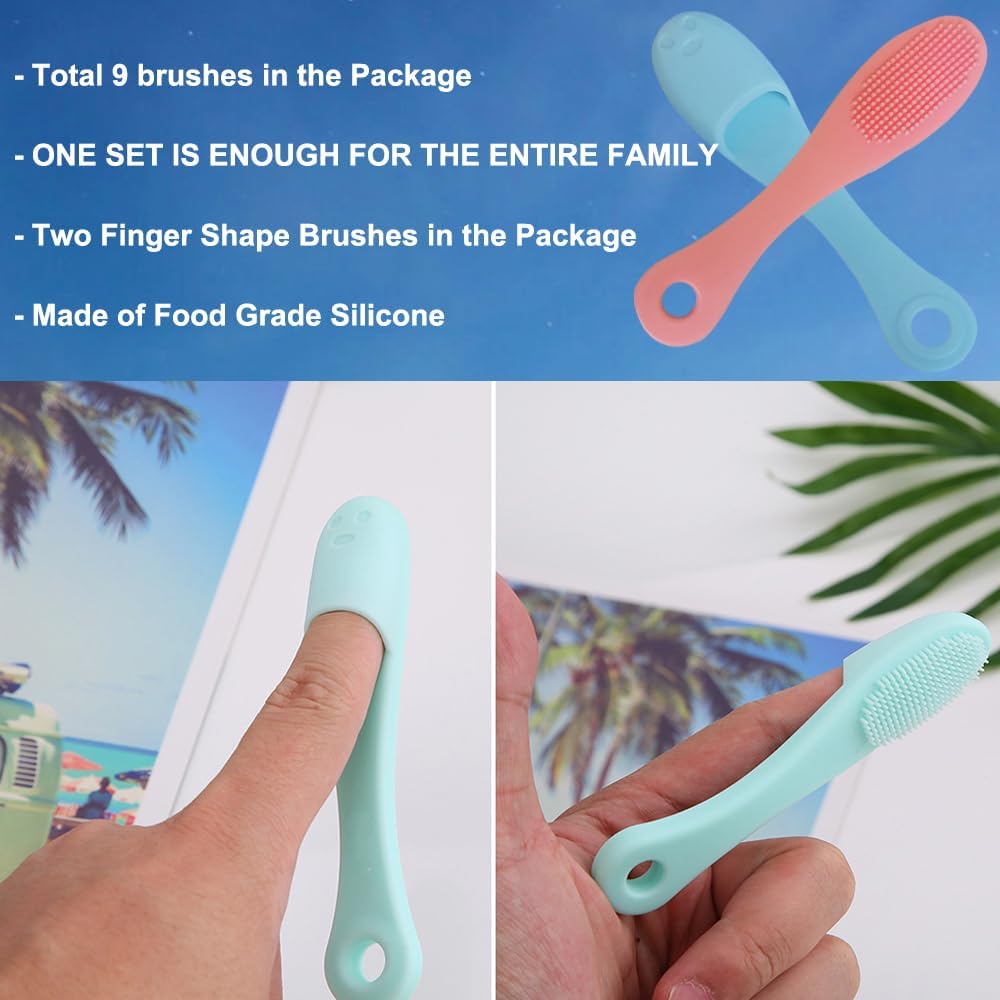 9-In-1 Face Scrubber Face Cleaning Brushes Super