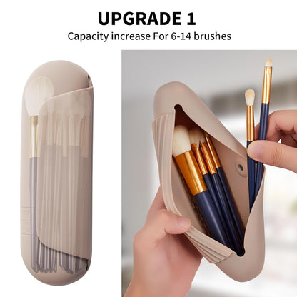 Silicone Makeup Brush Holder – Travel  Magnetic 