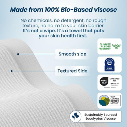 Clean Towels XL™ - 50 Ct Ultra Soft Wipes