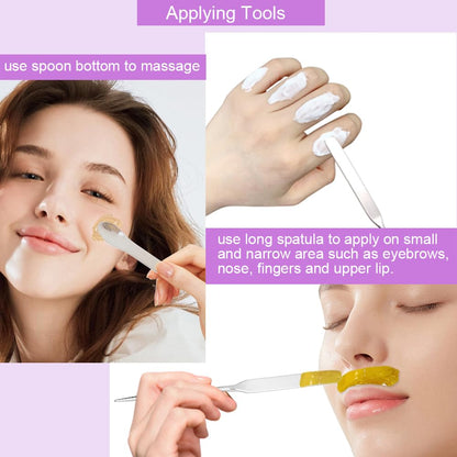Makeup Spatula Set (4pcs) – Mini Skincare &amp; Beauty