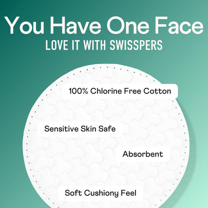 Premium Exfoliating Rounds – 80Ct Textured Facial