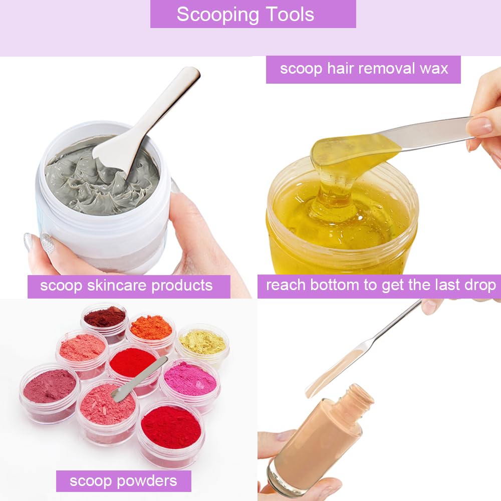 Makeup Spatula Set (4pcs) – Mini Skincare &amp; Beauty