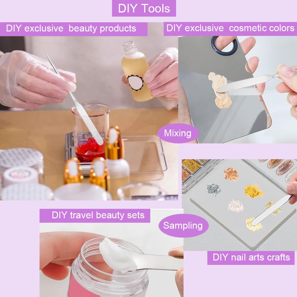 Makeup Spatula Set (4pcs) – Mini Skincare &amp; Beauty
