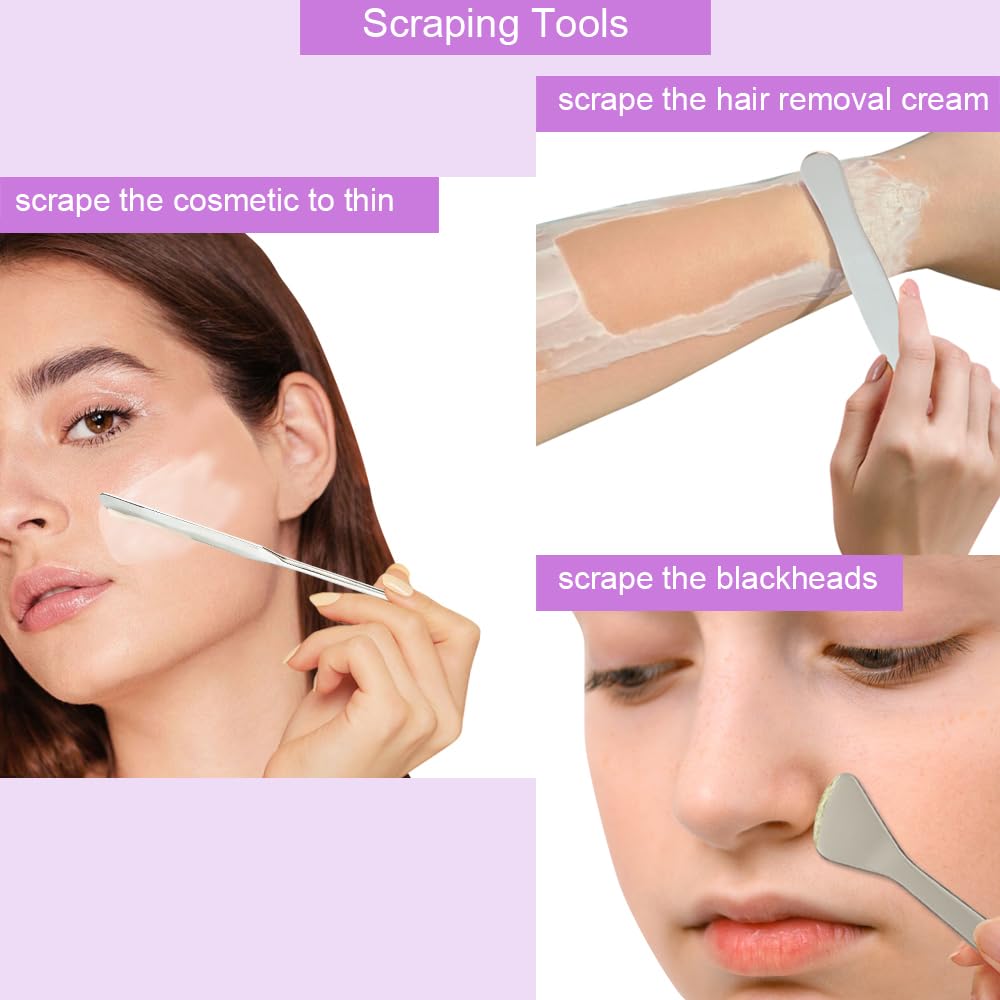 Makeup Spatula Set (4pcs) – Mini Skincare &amp; Beauty