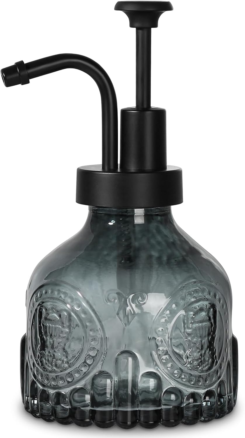 Black Soap Dispenser Glass