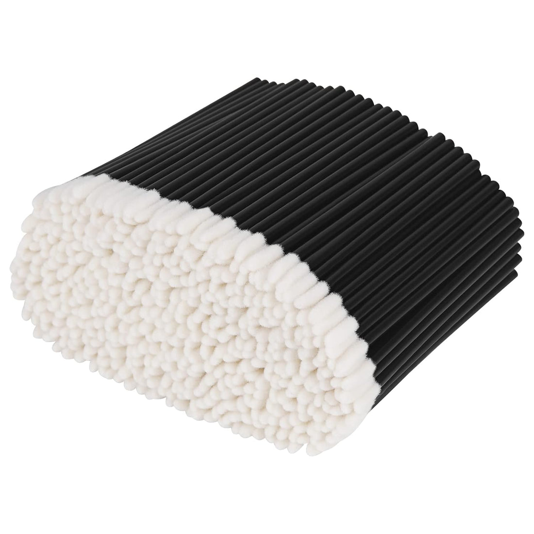500PCS Disposable Lip Wands – Lint Brushes, Black