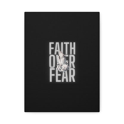 Faith over Fear Matte Canvas 1.25 in