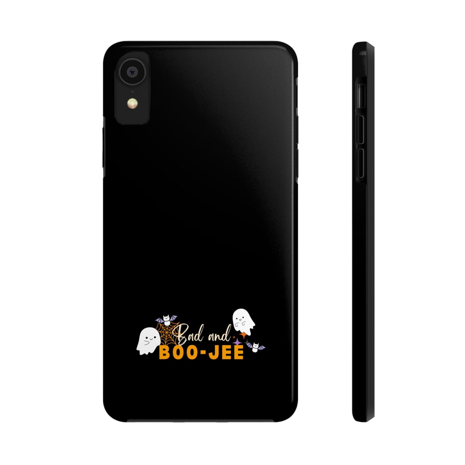 Bad and Boo jee Halloween Phone Case | Trendy &amp; Protective Case for Spooky Season Lovers