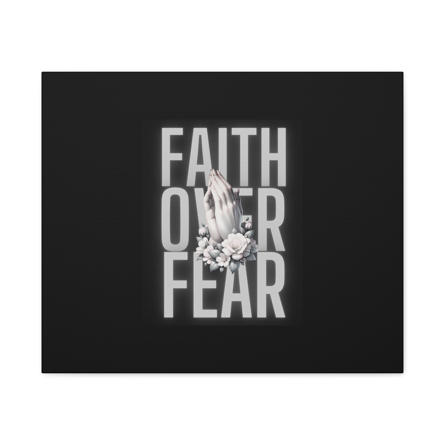 Faith over Fear Matte Canvas 1.25 in