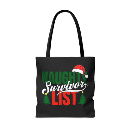 Naughty List Survivor Tote Bag