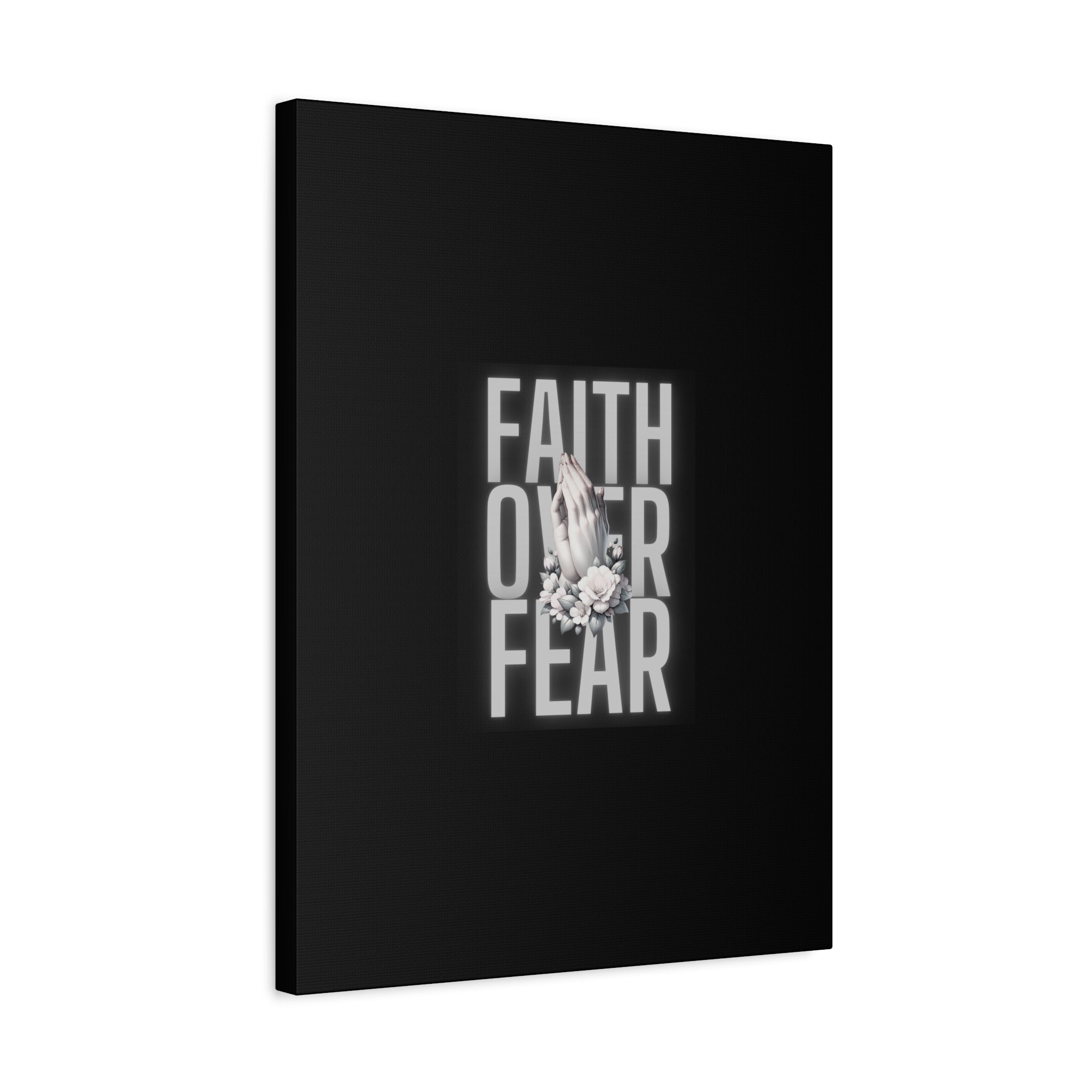 Faith over Fear Matte Canvas 1.25 in