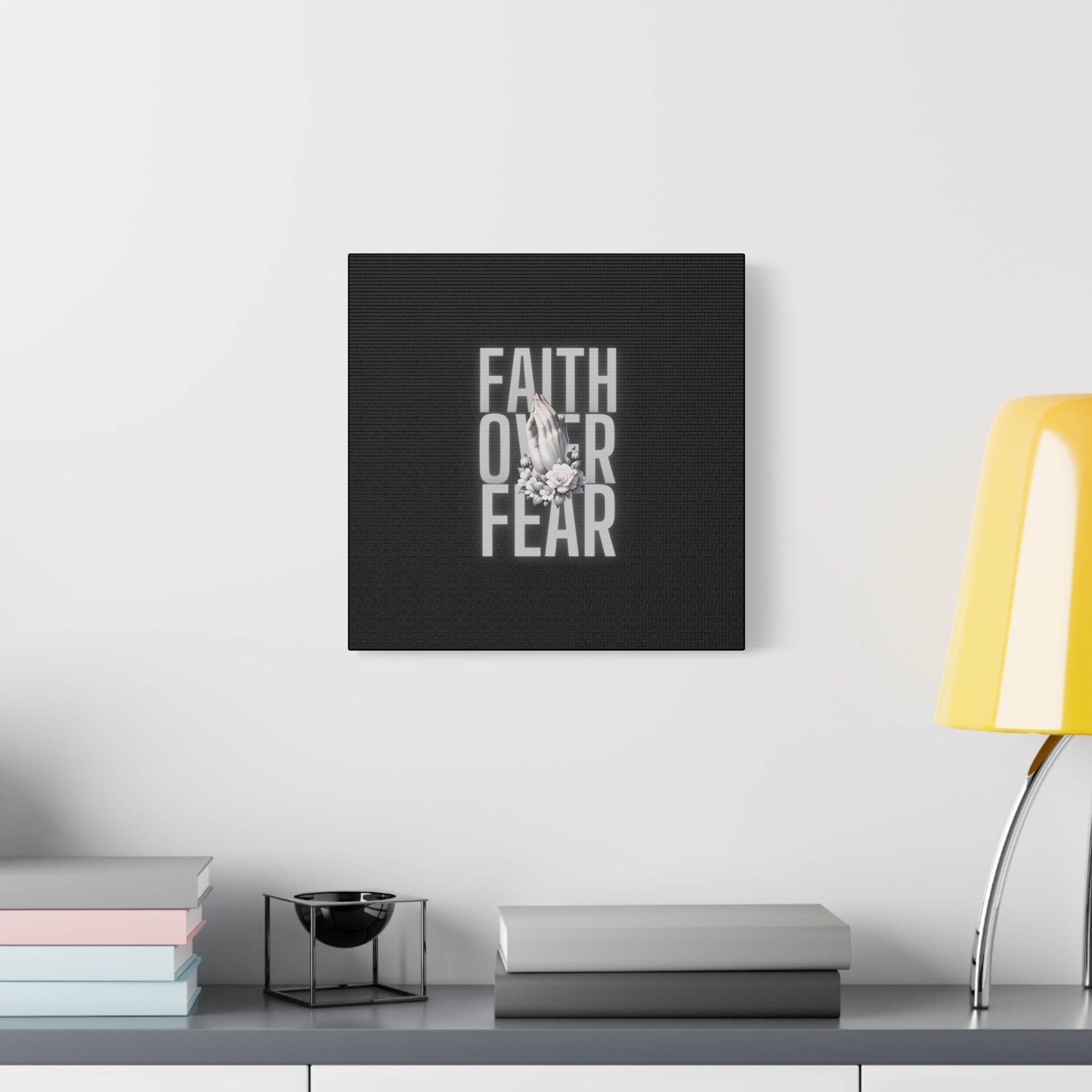 Faith over Fear Matte Canvas 1.25 in