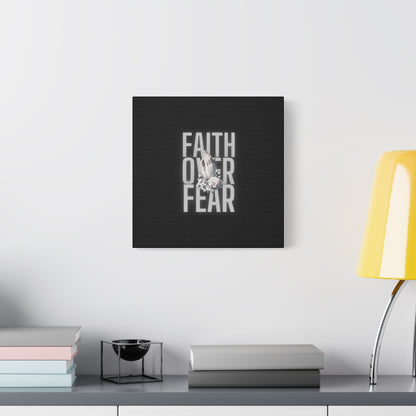 Faith over Fear Matte Canvas 1.25 in