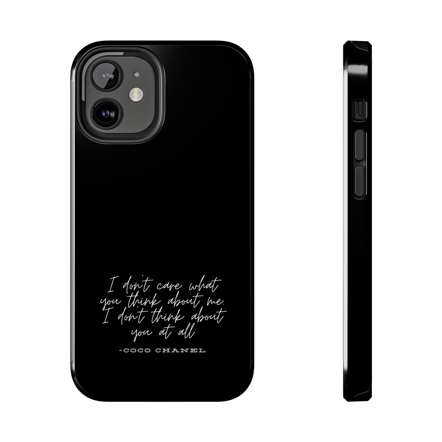 Chic Phone Cases, Fashionable Coco Chanel Quote Phone Case, Luxury Gift for Her, Designer Quote Phone Cover, Stylish Mobile Accessory