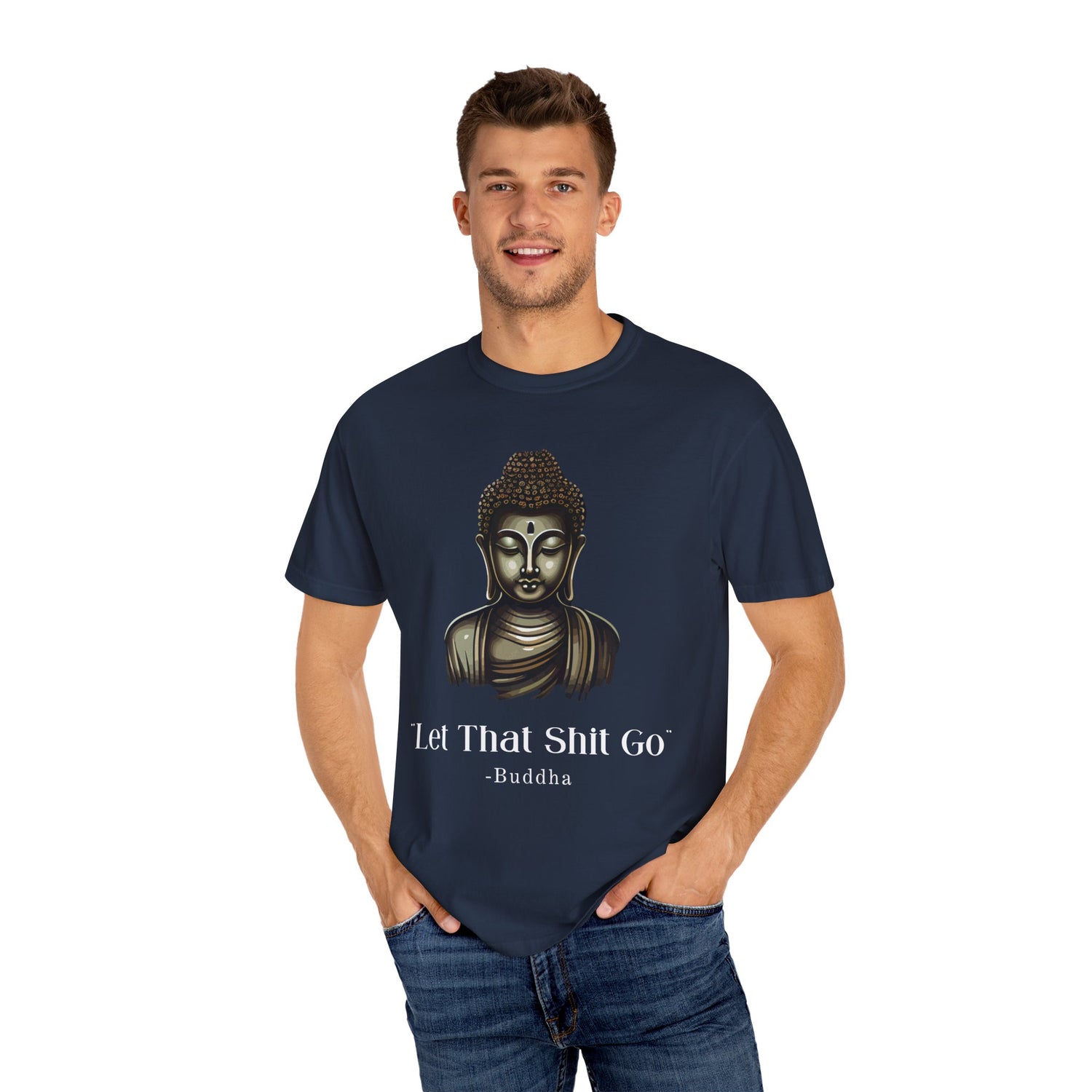 Let That Shit Go Shirt, Meditation Shirt Zen Lover Yoga Mom Gift For Yoga Zen Instructor Yoga Teacher Zen Lover Gift