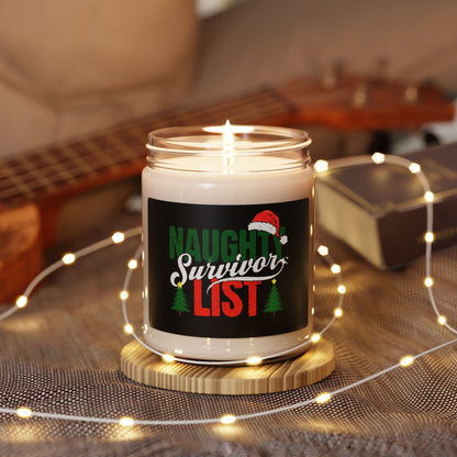 Naughty List Survivor 9oz Soy Candle