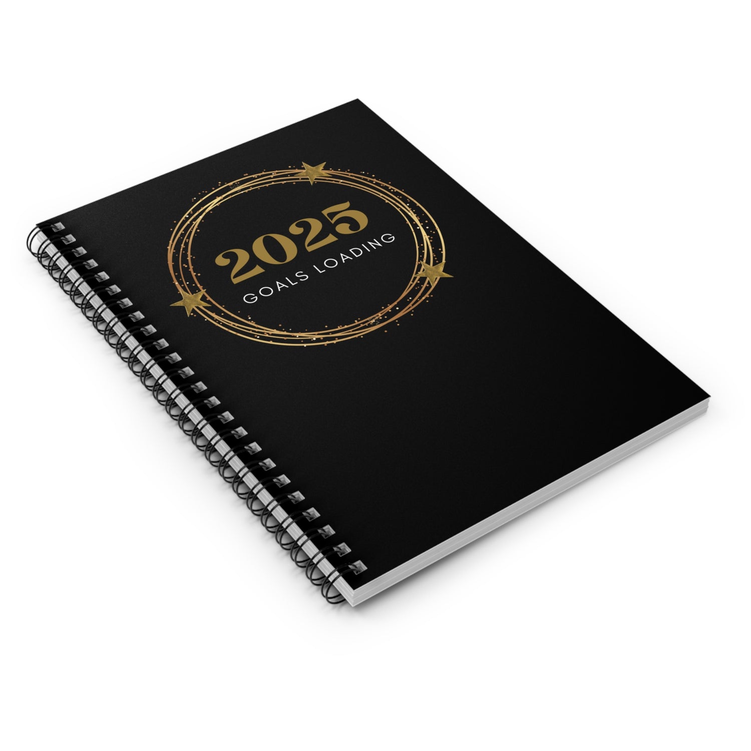 2025 Goals Spiral Notebook Ruled Line