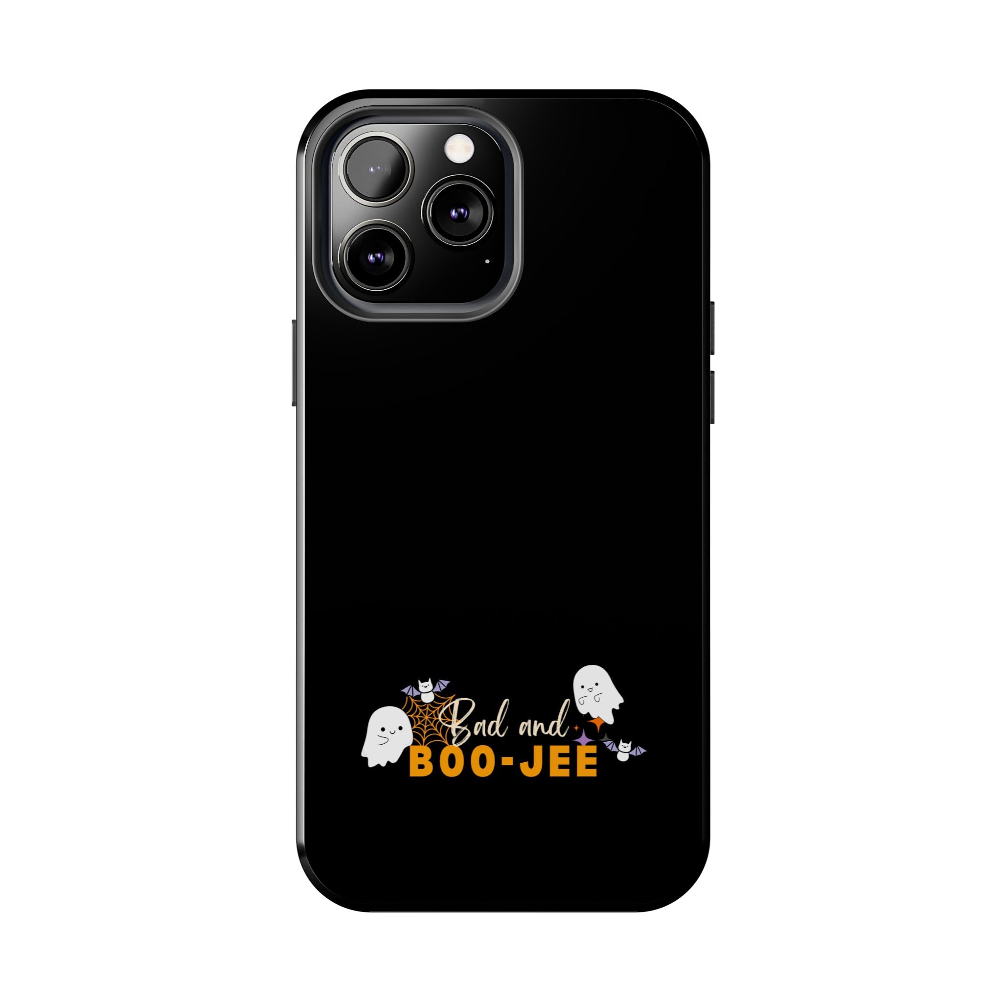 Bad and Boo jee Halloween Phone Case | Trendy &amp; Protective Case for Spooky Season Lovers