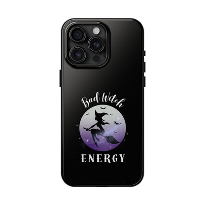 Bad Witch Energy Phone Case | Trendy Protective Case for Spooky Season Lovers