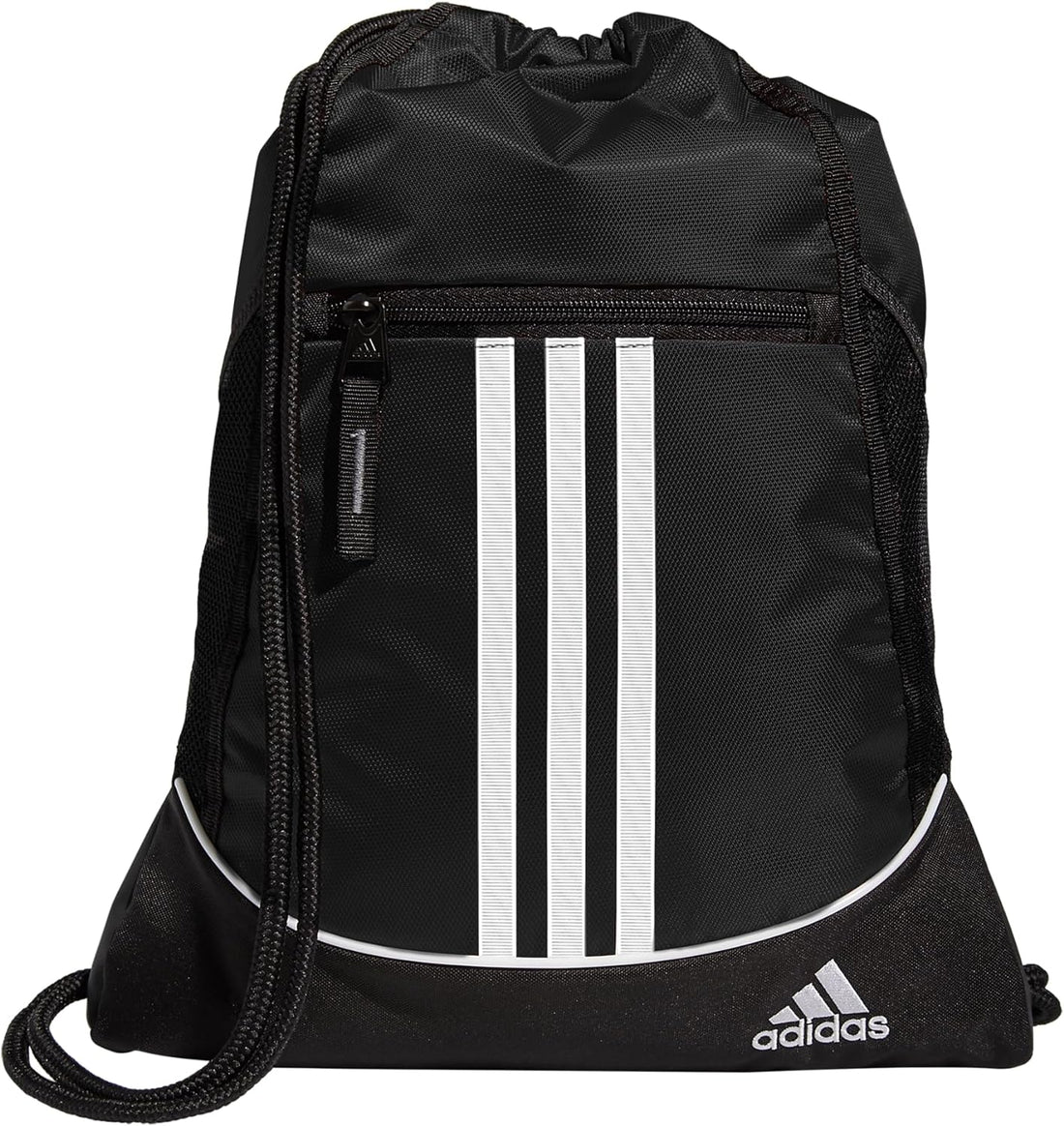 Alliance Drawstring Sackpack – Lightweight Small Gym Bag for Women &amp; Men (Black)