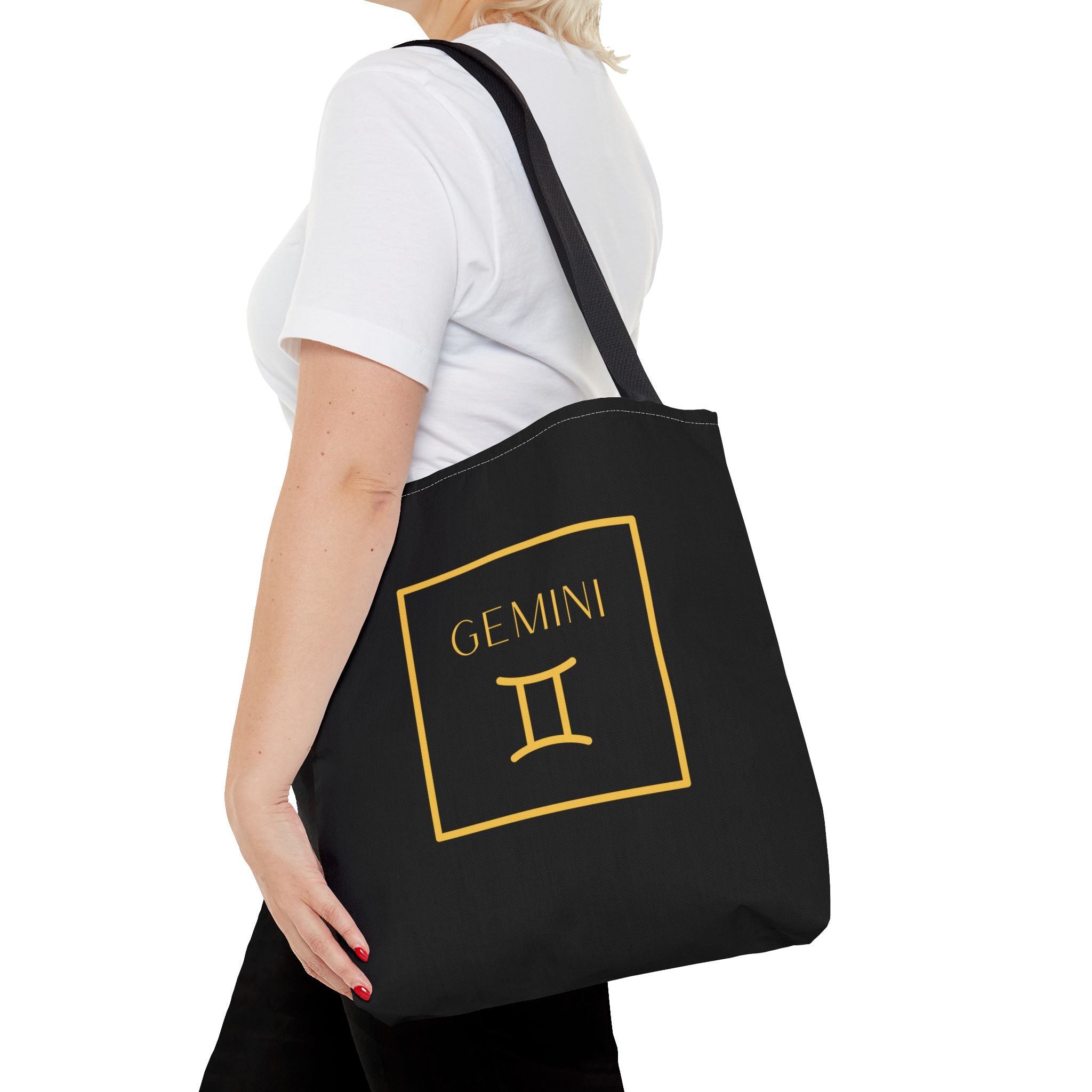 Gemini Zodiac Sign Tote Bag