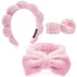 Spa Headband & Wristband Set for Women