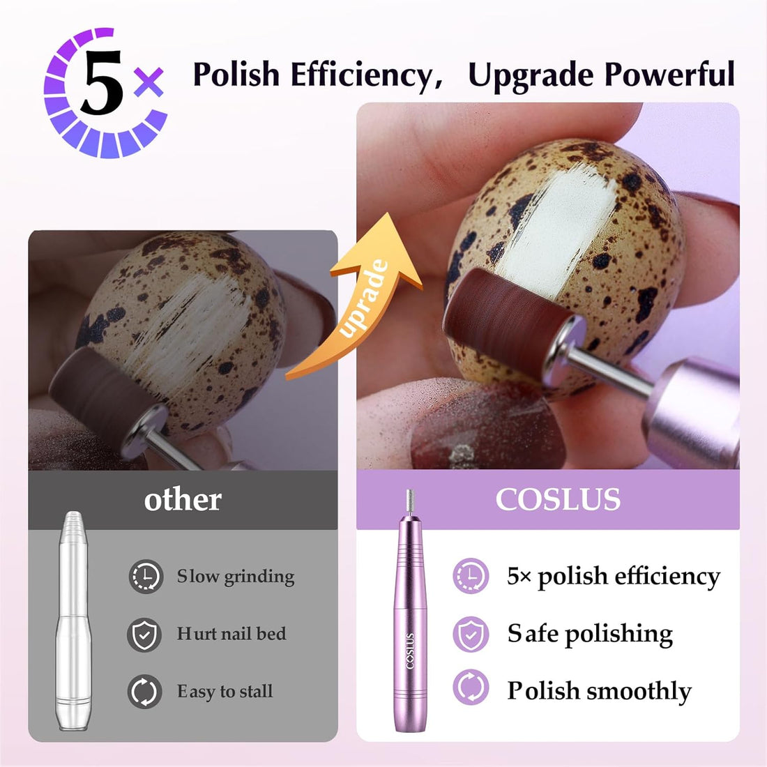 Electric Nail Drill File Kit  Manicure &amp; Pedicure