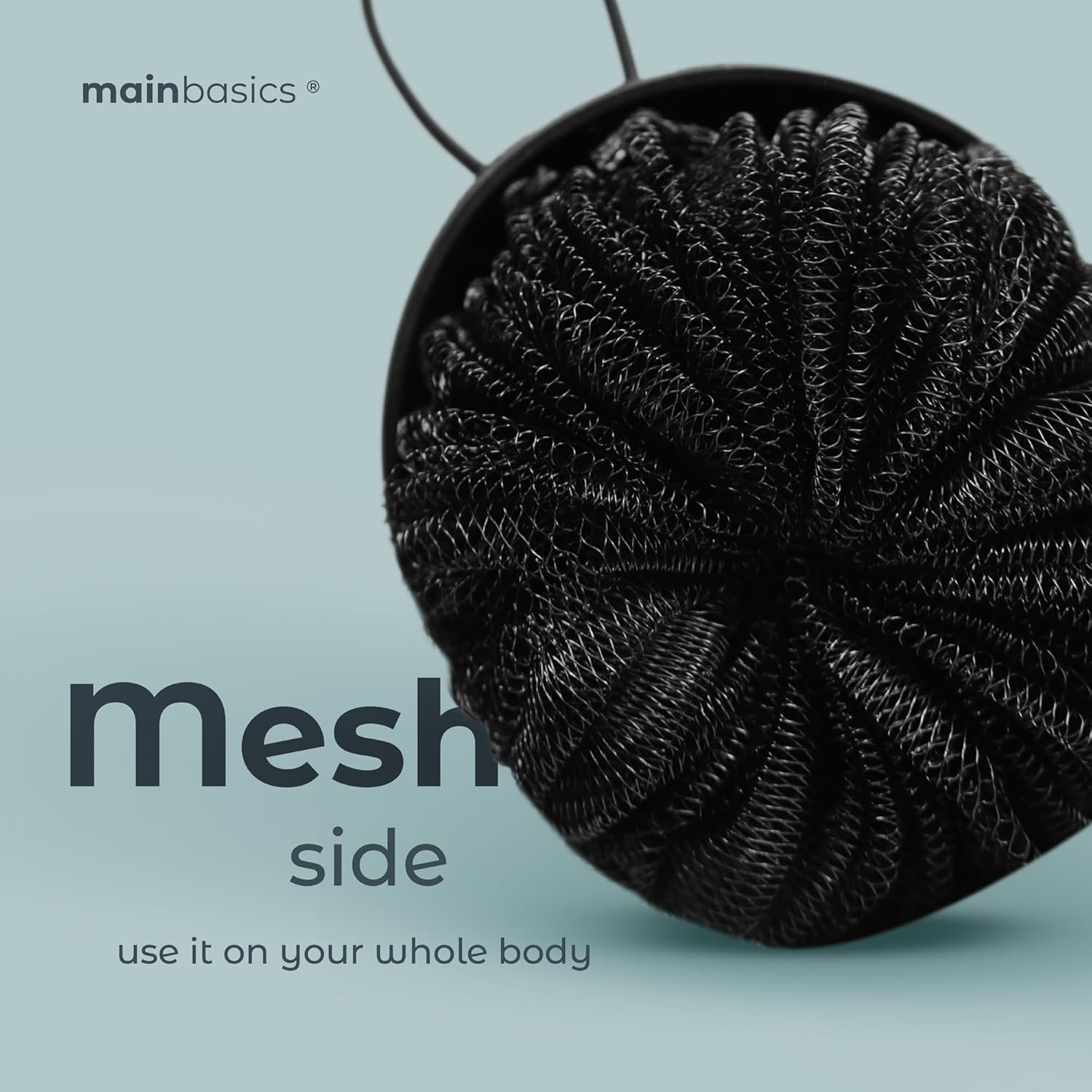 Shower Tool Duo 2-1 Shower Loofah Sponge