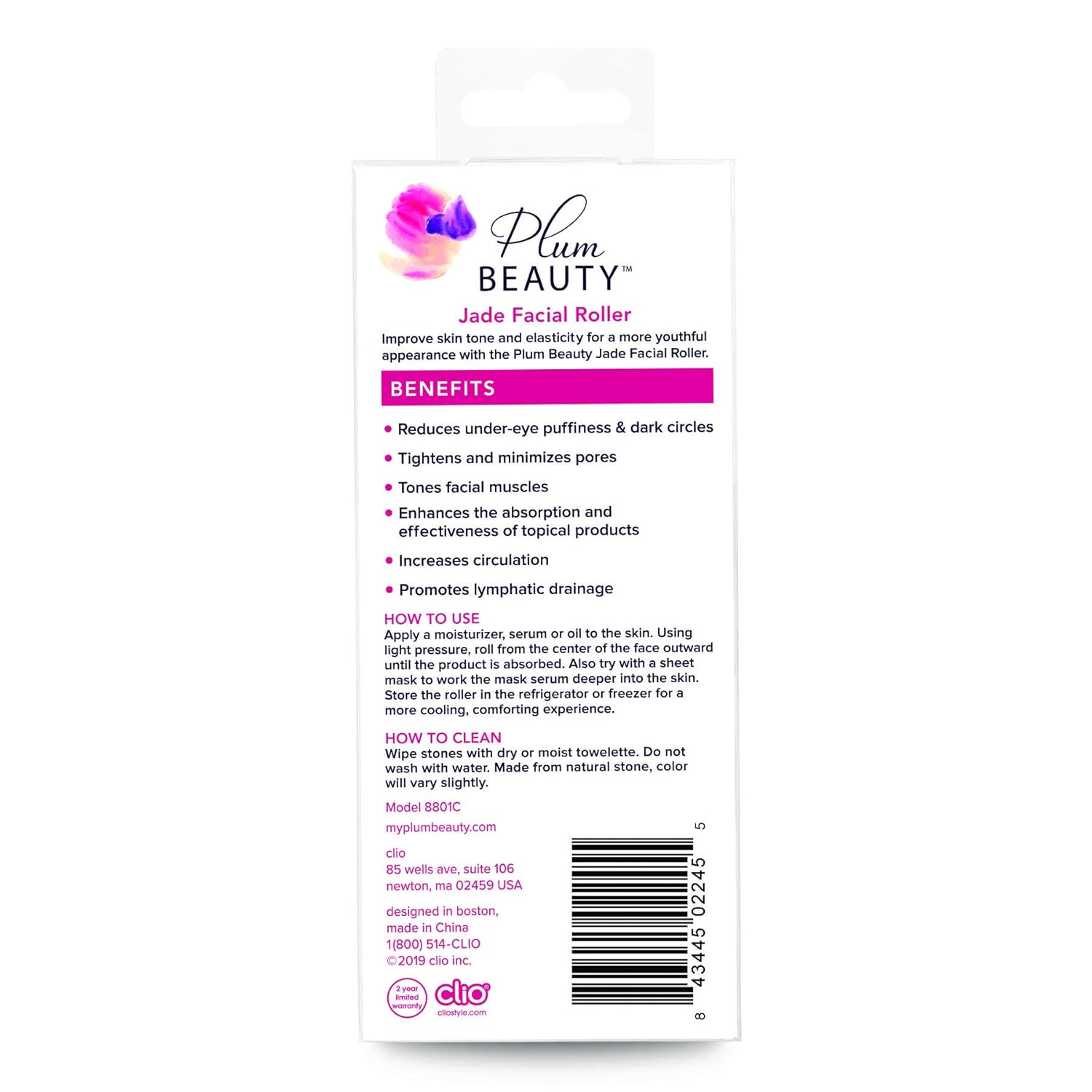Jade Face Roller – Reduces Puffiness &amp; Boosts