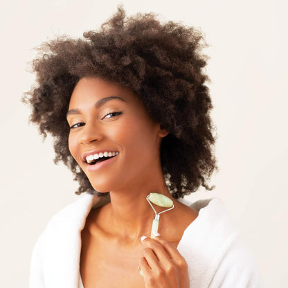 Jade Face Roller – Reduces Puffiness &amp; Boosts