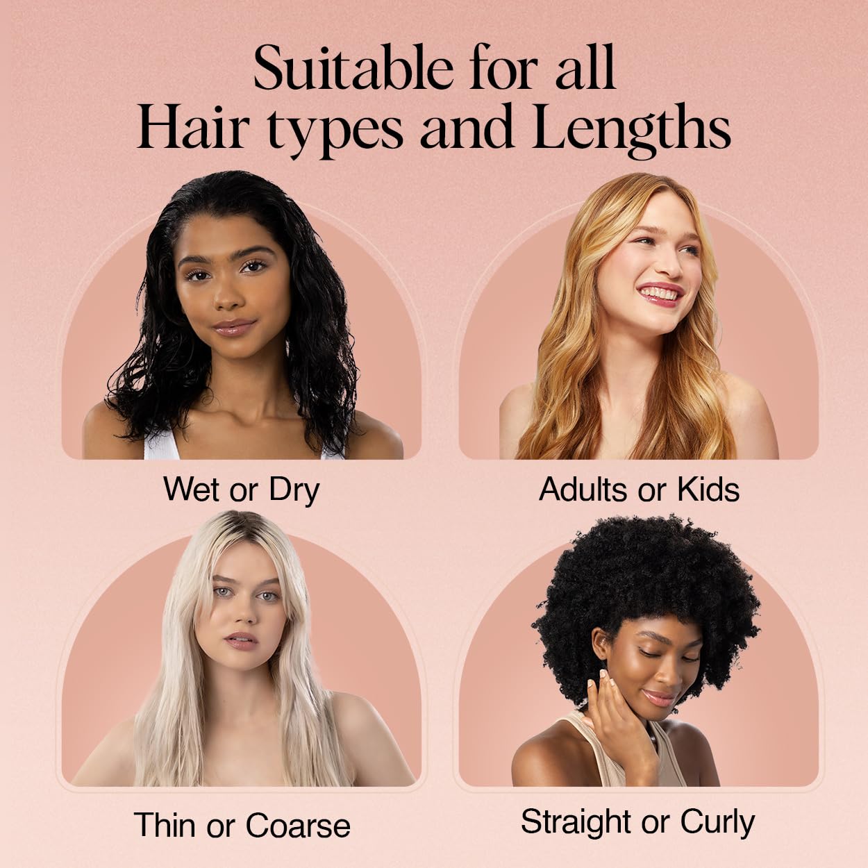 Detangler Hair Brush for Wet &amp; Dry Hair