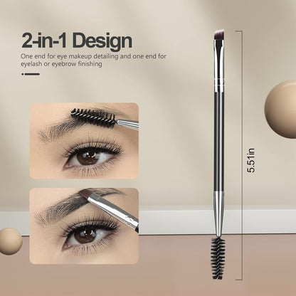 3Pcs Eyebrow Brush &amp; Lash Comb Set – Pro Eye Tools