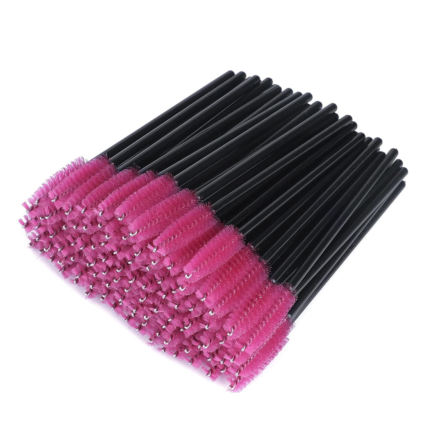 100PCS Disposable Mascara Wands – Rose Eyelash 