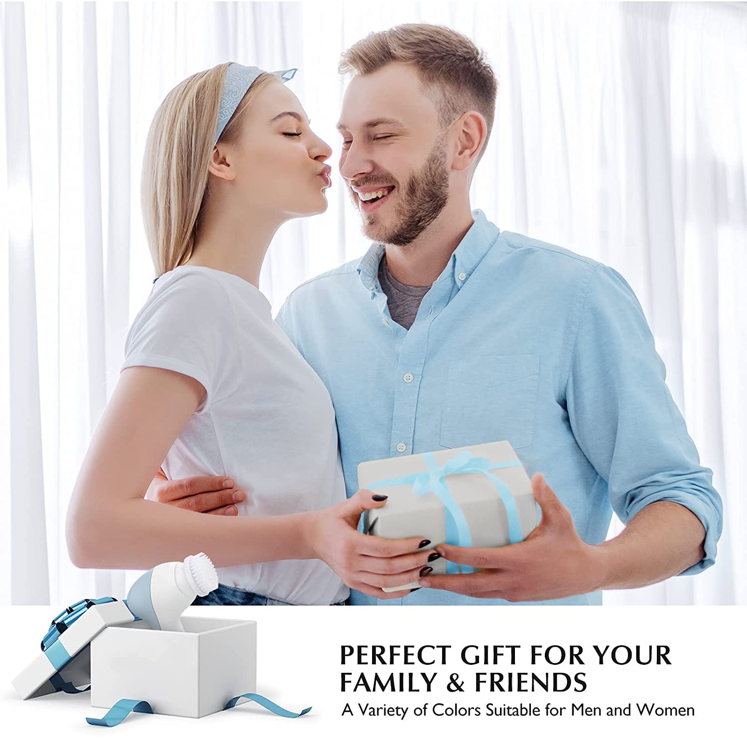 2-in-1 Silicone Facial Cleansing Brush – Waterproof