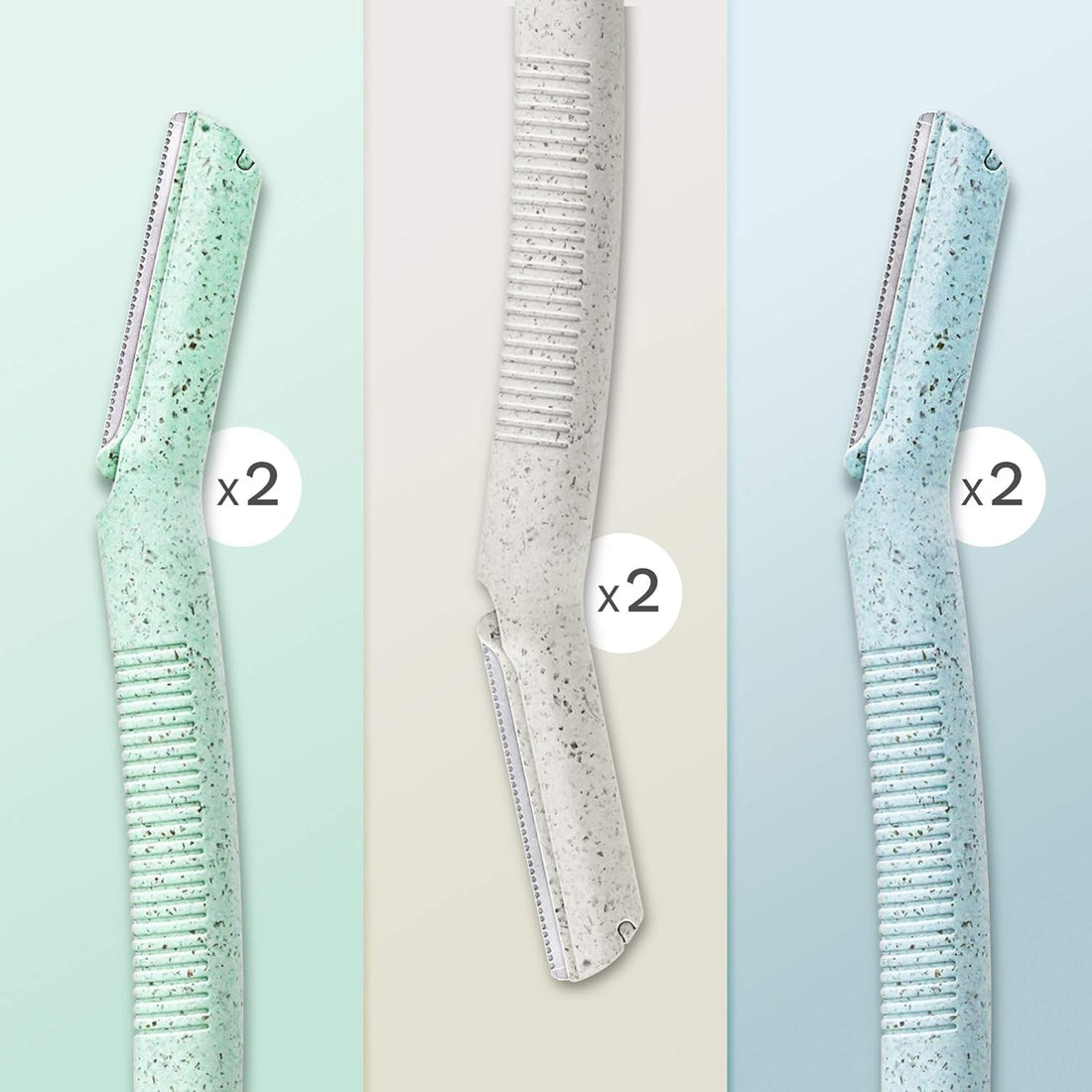 Eyebrow &amp; Face Razor for Women – 6Pcs Set