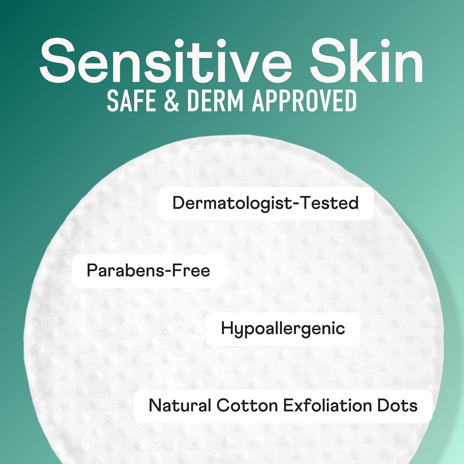 Premium Exfoliating Rounds – 80Ct Textured Facial